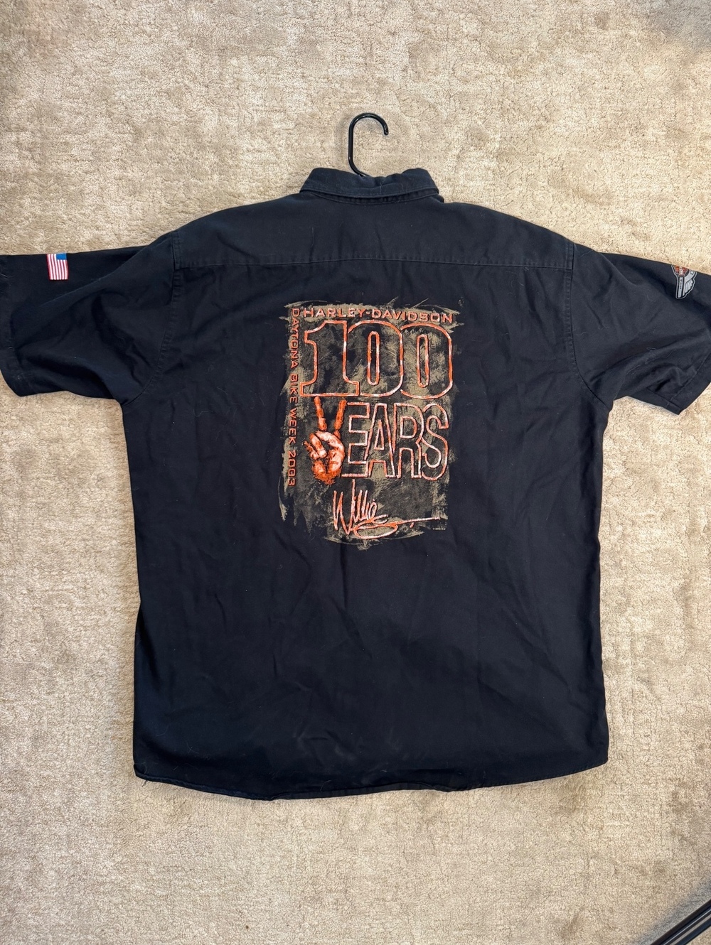 Harley-Davidson 100 Years Staff Button Down